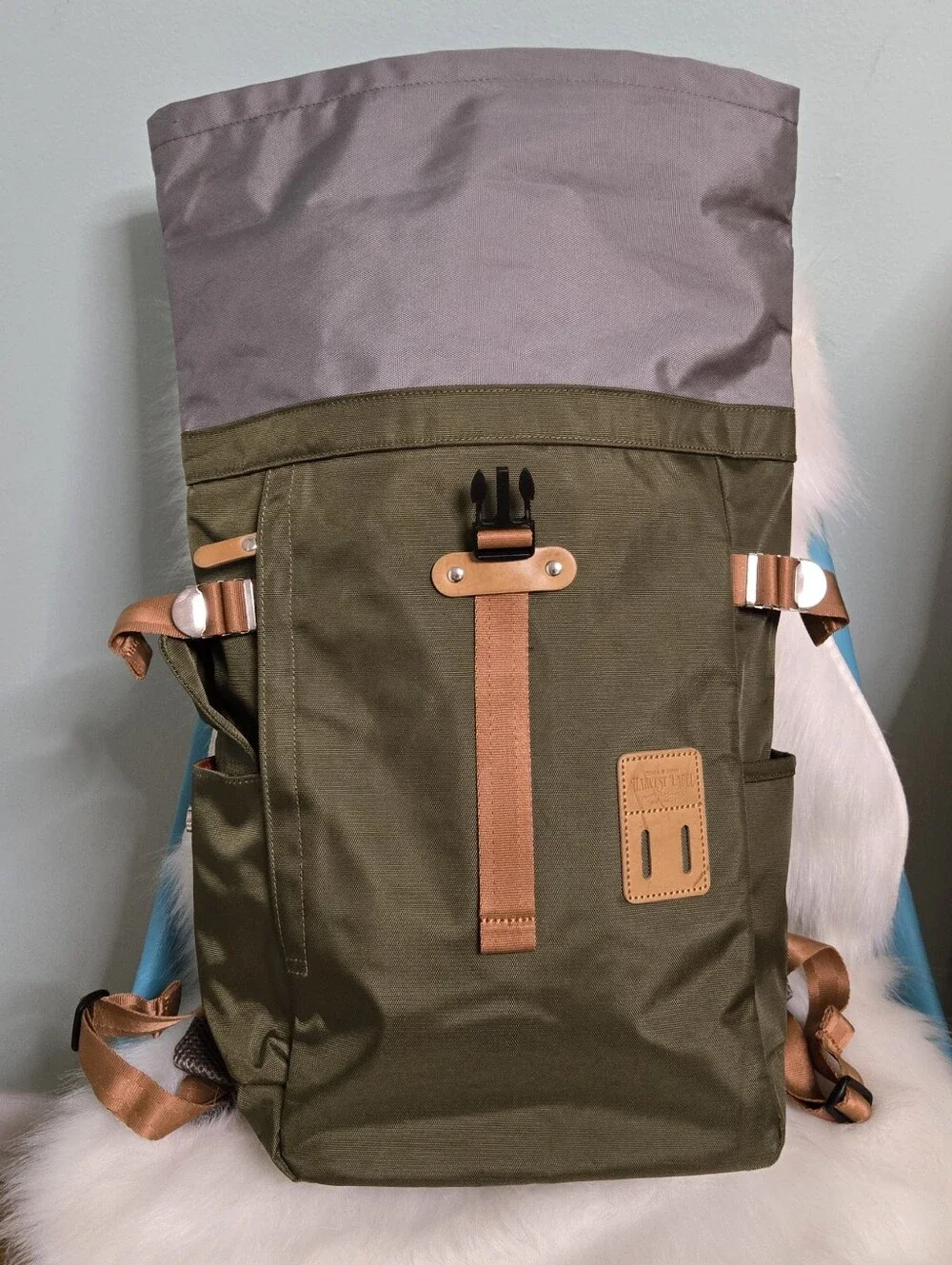 Harvest Label Rolltop Backpack 2.0 - Olive - Osaka Japan